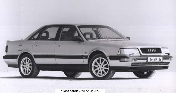 1988 audi v8  istoria audi