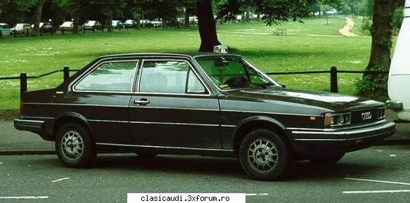 in america, acest model a fost cunoscut sub denumirea -audi 4000- si a fost lansat in 1979/80 audi