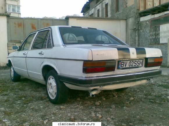 si spate :rotfl: audi 100 typ 43 1982 2.0 diesel