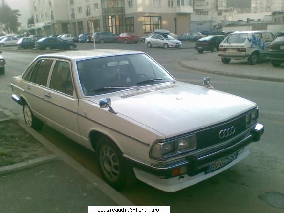 audi 100 typ 1982 2.0 diesel ultimele modificari aduse school style .imediat urmeaza vopseaua