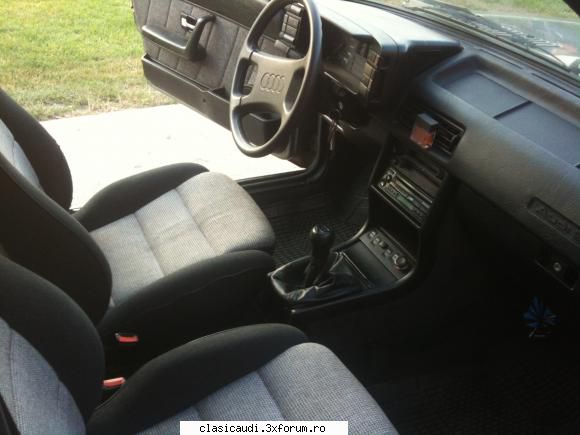 interior audi 80 b2 1,6 td