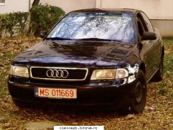 recent mi-am luat un a4 b5 din 1995, motorizare si b4 in familie, dar o sa umble si tatal meu cu