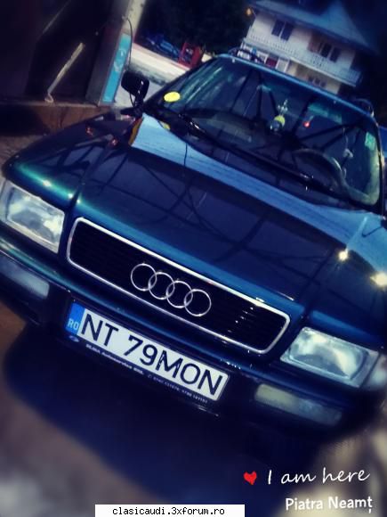 prima mea masina! un audi 80 b4 avant, din de km, al treilea motor 1.9 tdi, nimic schimbat la motor,