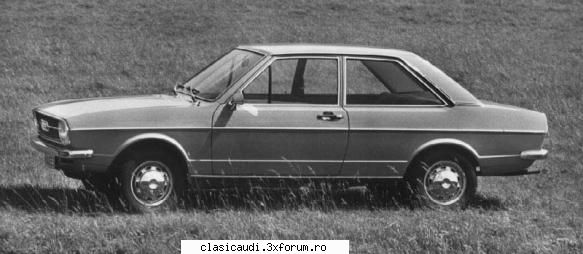 Istoria Audi - 1972 Audi 80 sedan 2 usi - Istoria marcii Audi