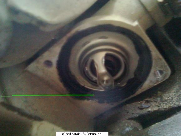 iata si cu schimbare termostat audi 80 b4 2.0 abt