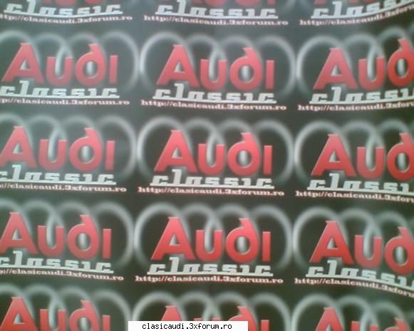 ..  :zzz: stickere classic audi.