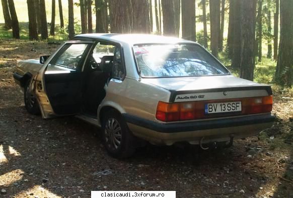 dupa multe priviri aruncate pe cu audi de pe aici m-am gandit sa-mi prezint si eu :hi: 
 este vorba