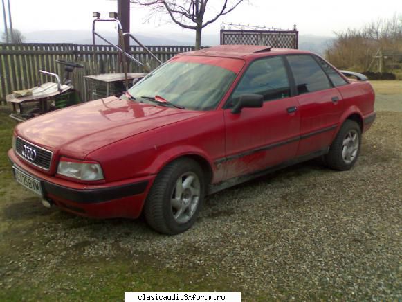 buna.ma numesc bodea myronutz ,am 24 ani si sunt din cluj.sunt posesorul unui audi b4 din 93